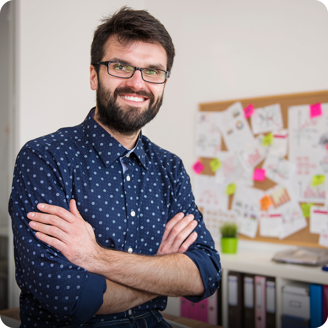 Giorgio, titolare di un’agenzia di comunicazione